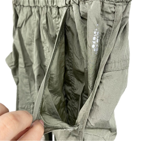 Free People Way Home Pants XS Olive Green High-Waisted Joggers - Picture 8 of 11